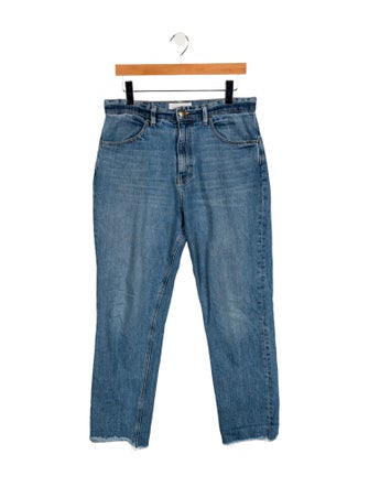 The Great High-Rise Straight Leg Jeans
