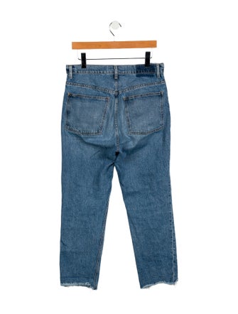 The Great High-Rise Straight Leg Jeans