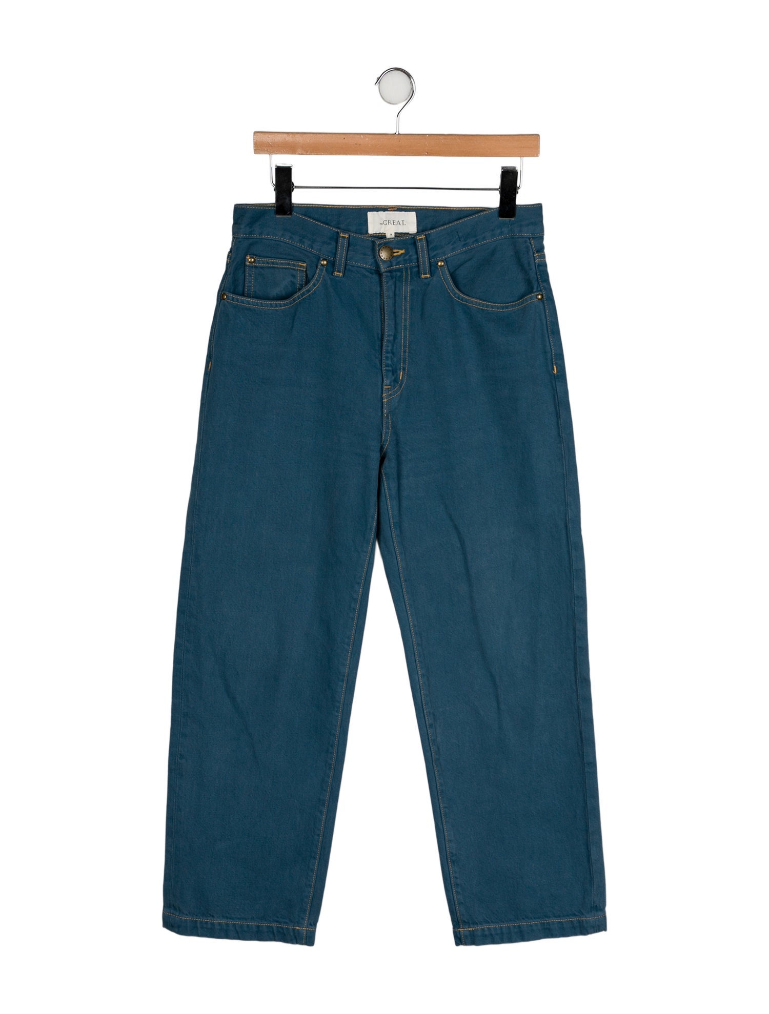 The Great Mid-Rise Straight Leg Jeans