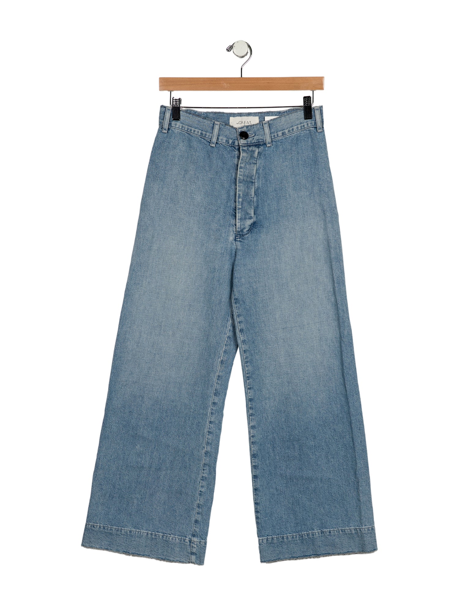 The Great High-Rise Wide Leg Jeans