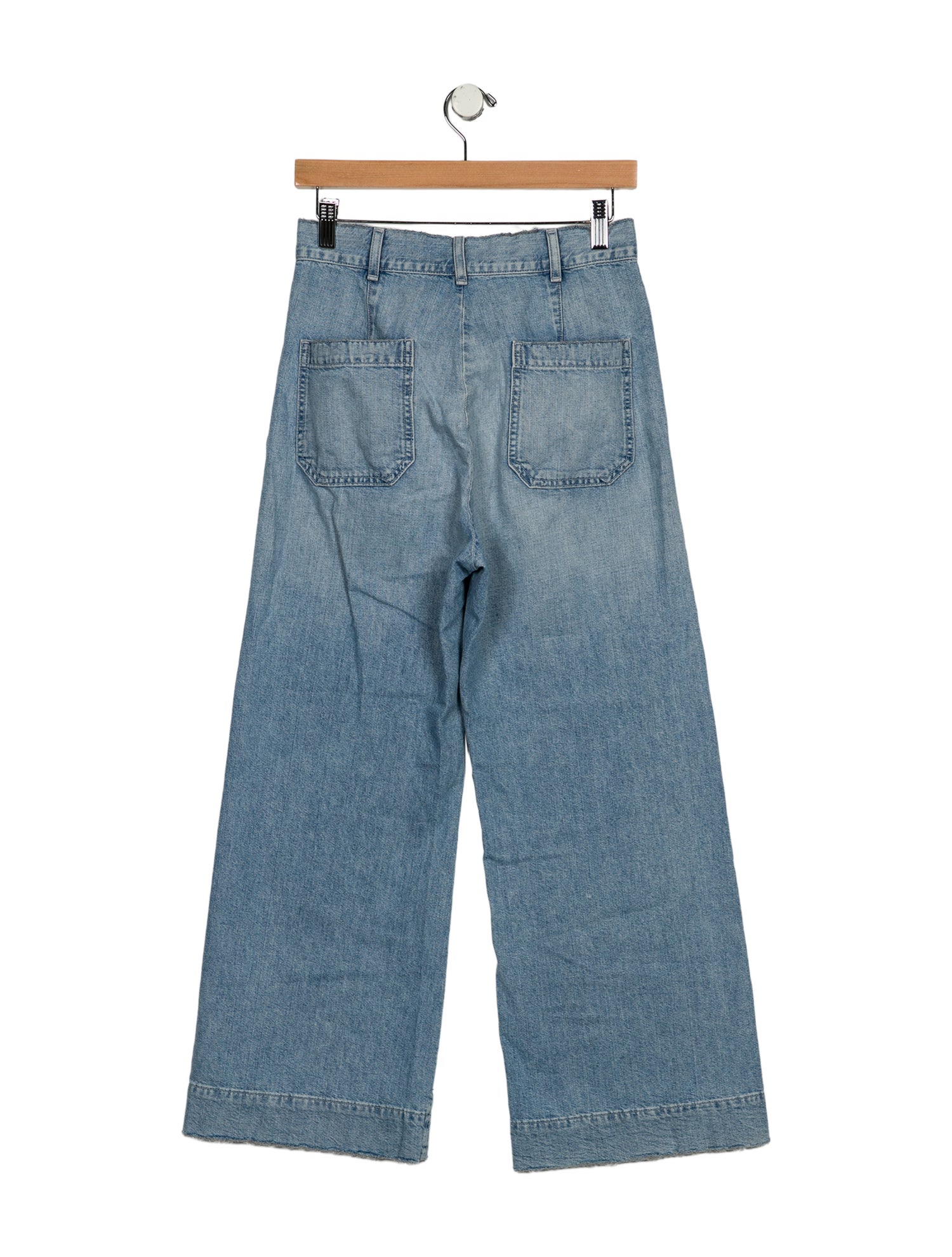 The Great High-Rise Wide Leg Jeans