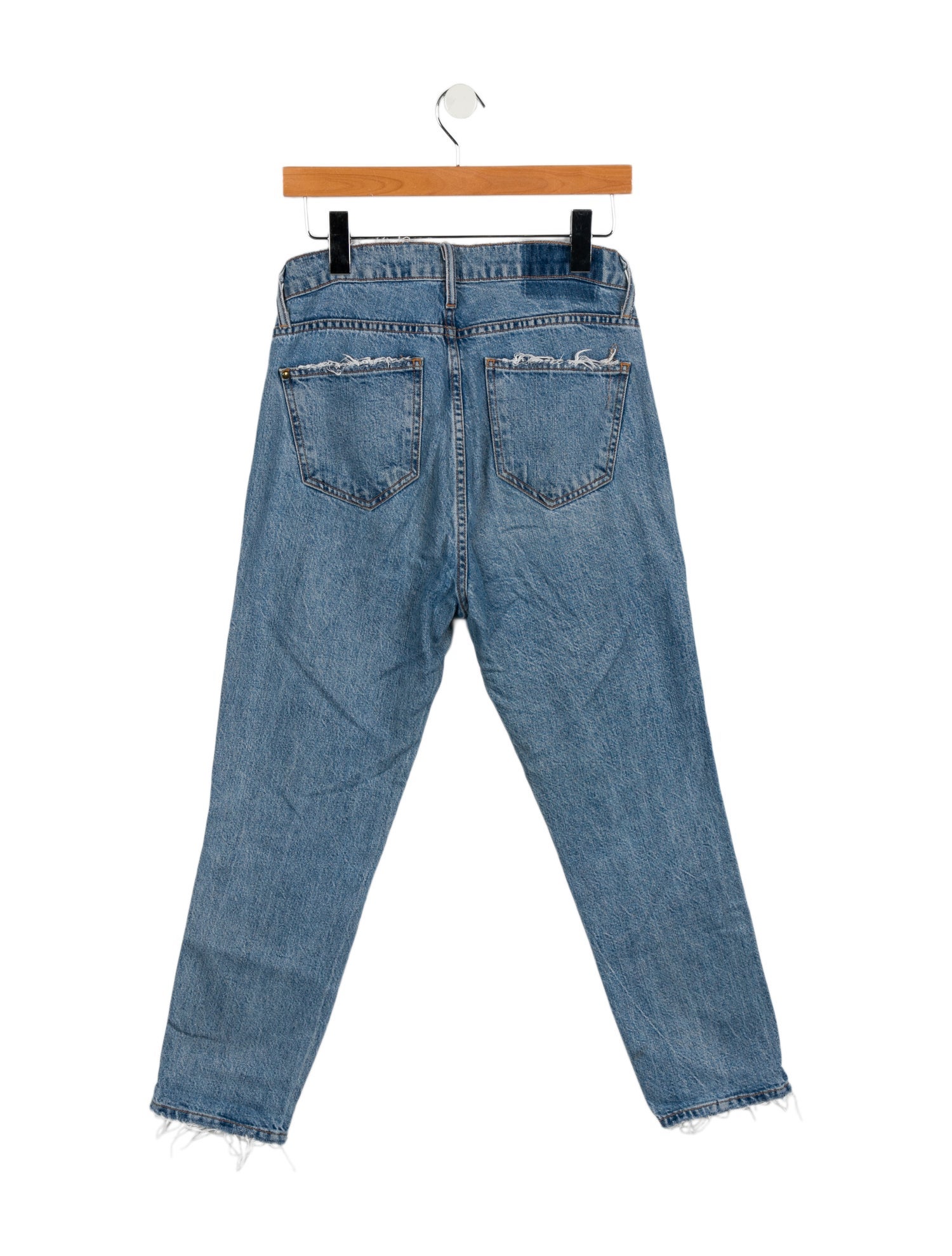 The Great High-Rise Straight Leg Jeans