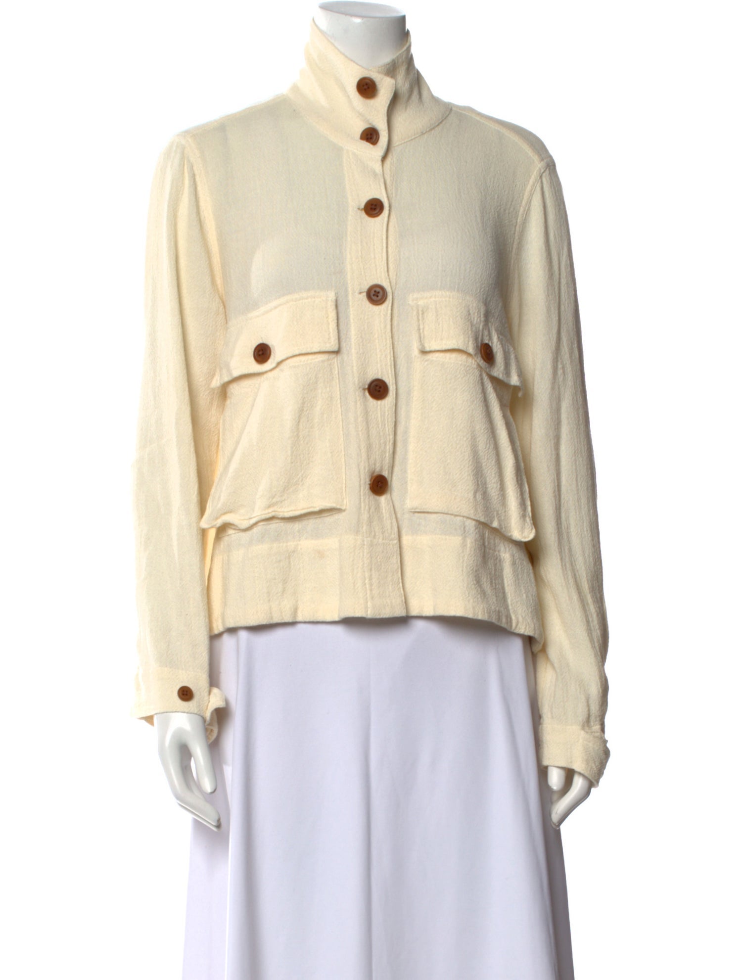 The Great Mock Neck Long Sleeve Sweatshirt