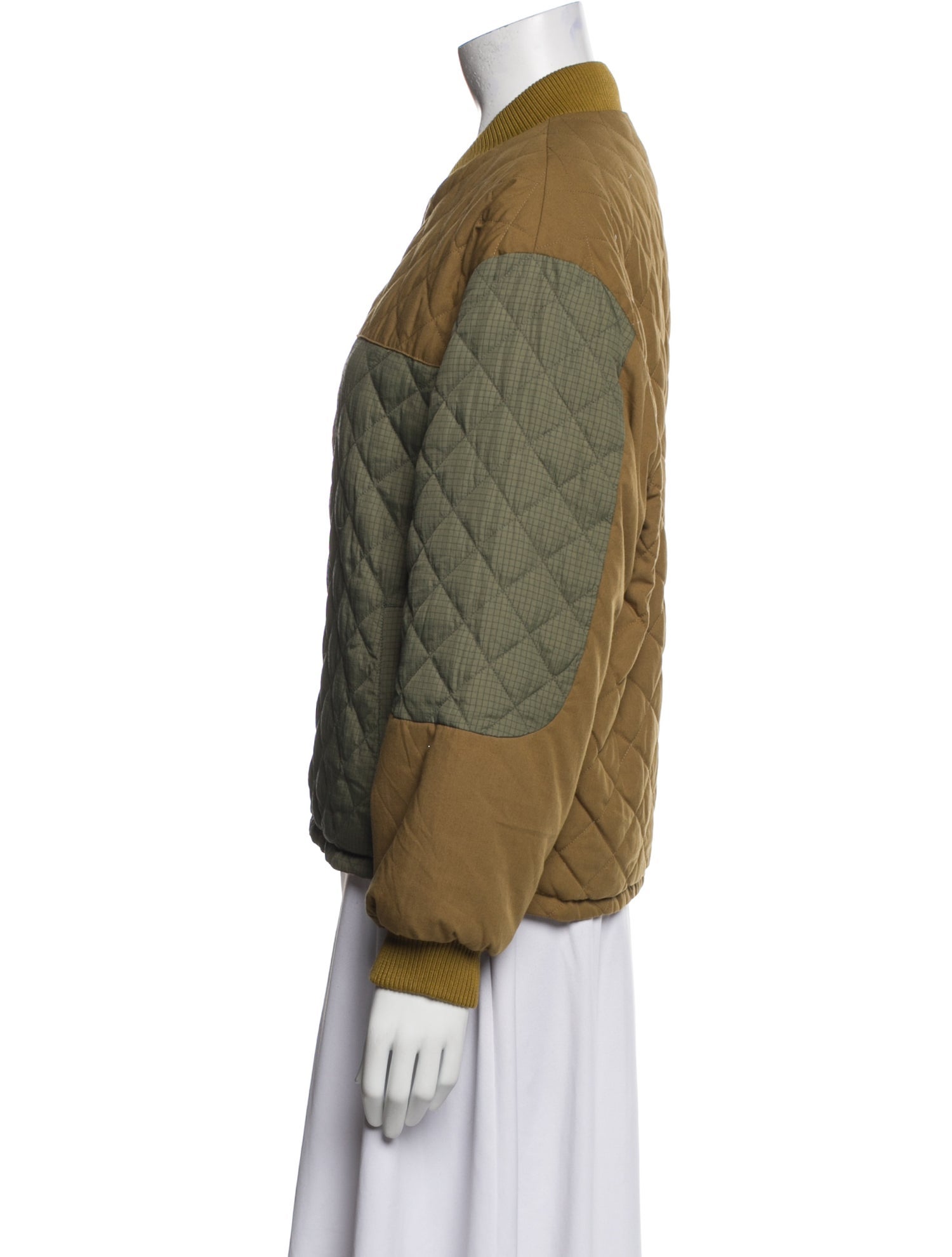 The Great Colorblock Pattern Bomber Jacket w/ Tags