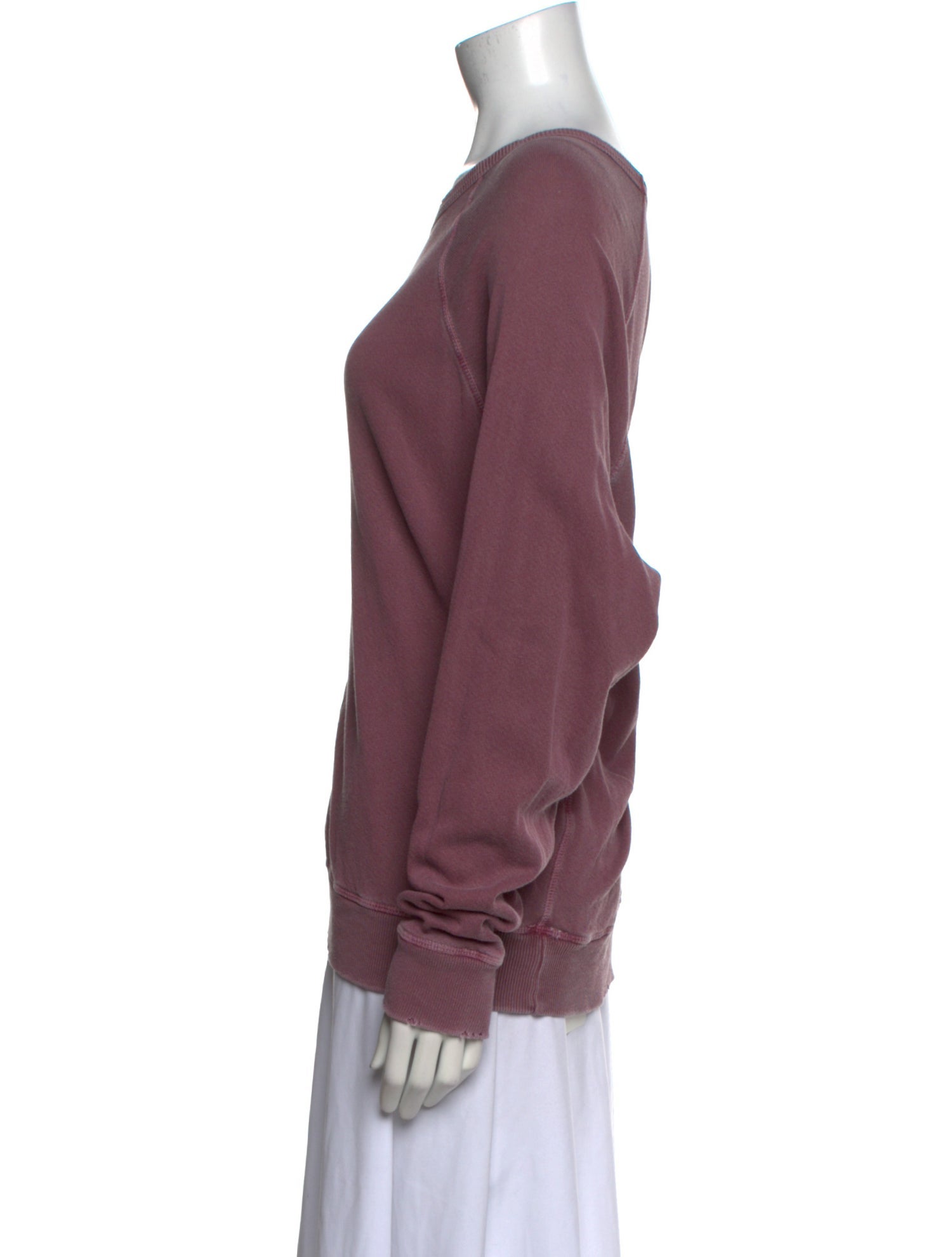 The Great Scoop Neck Long Sleeve Sweatshirt