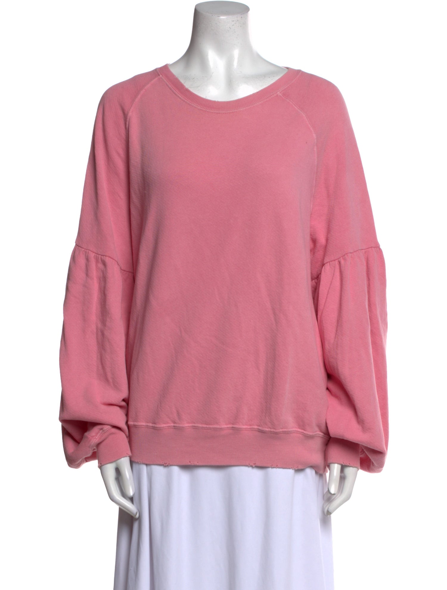 The Great Scoop Neck Long Sleeve Sweatshirt