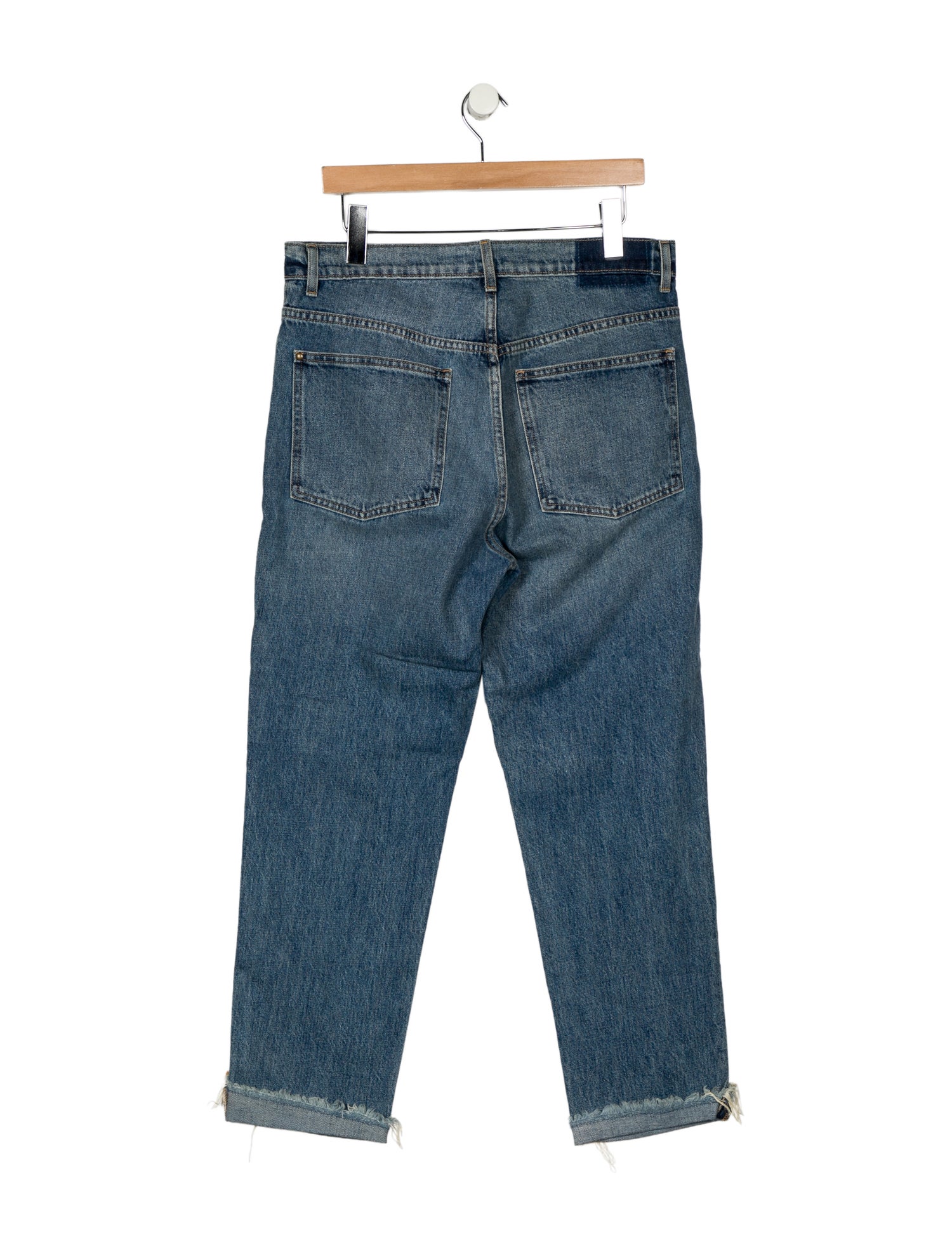 The Great High-Rise Straight Leg Jeans
