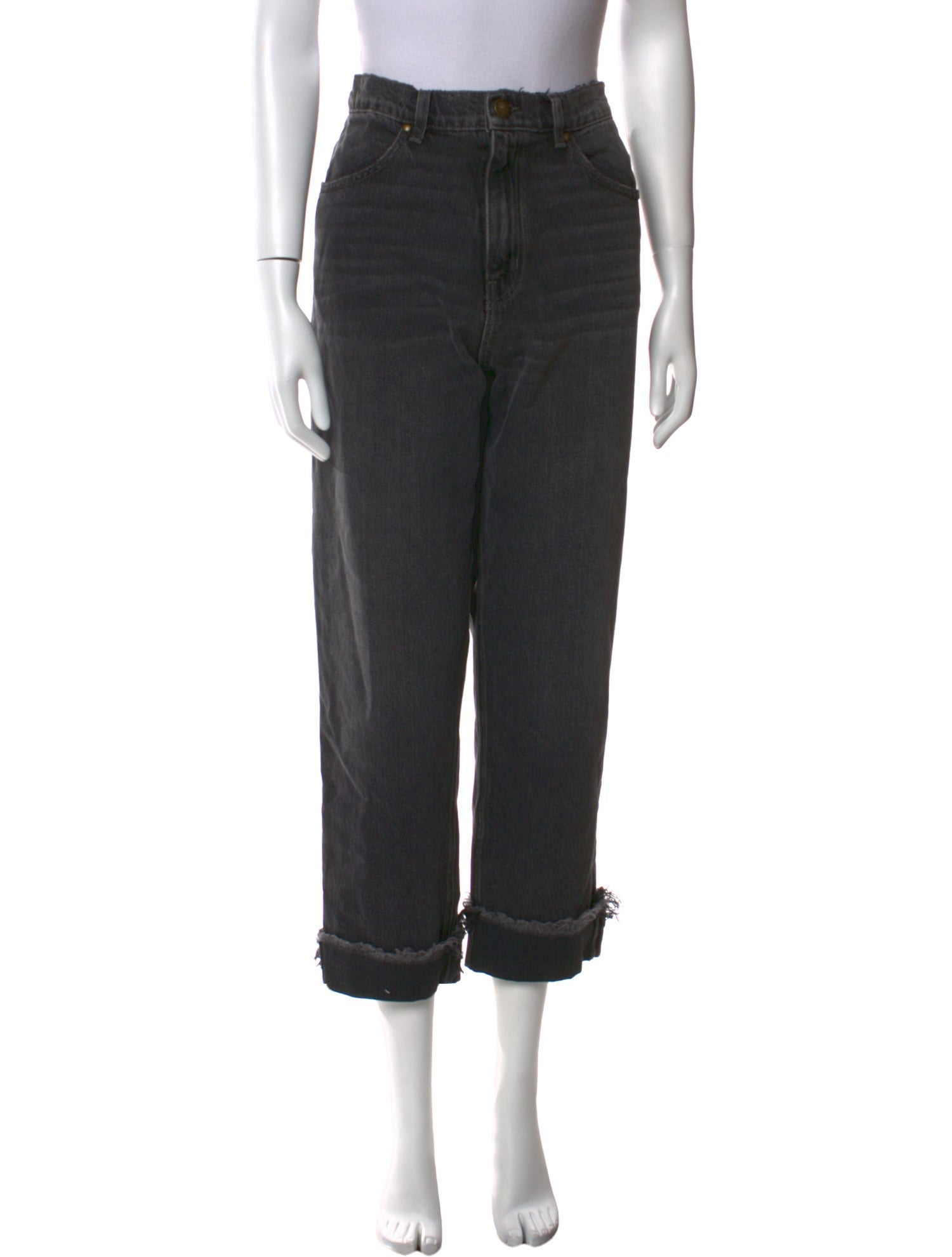 The Great High-Rise Straight Leg Jeans