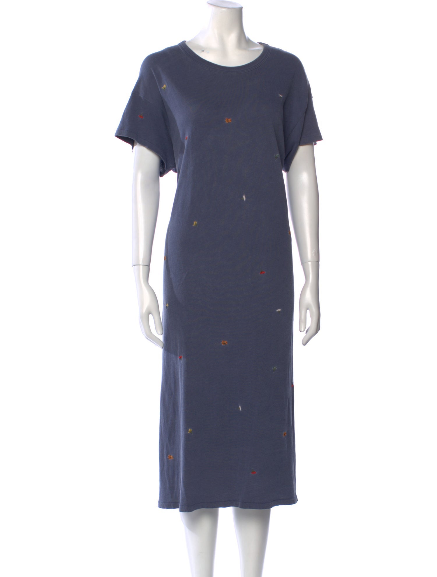 The Great Crew Neck Midi Length Dress