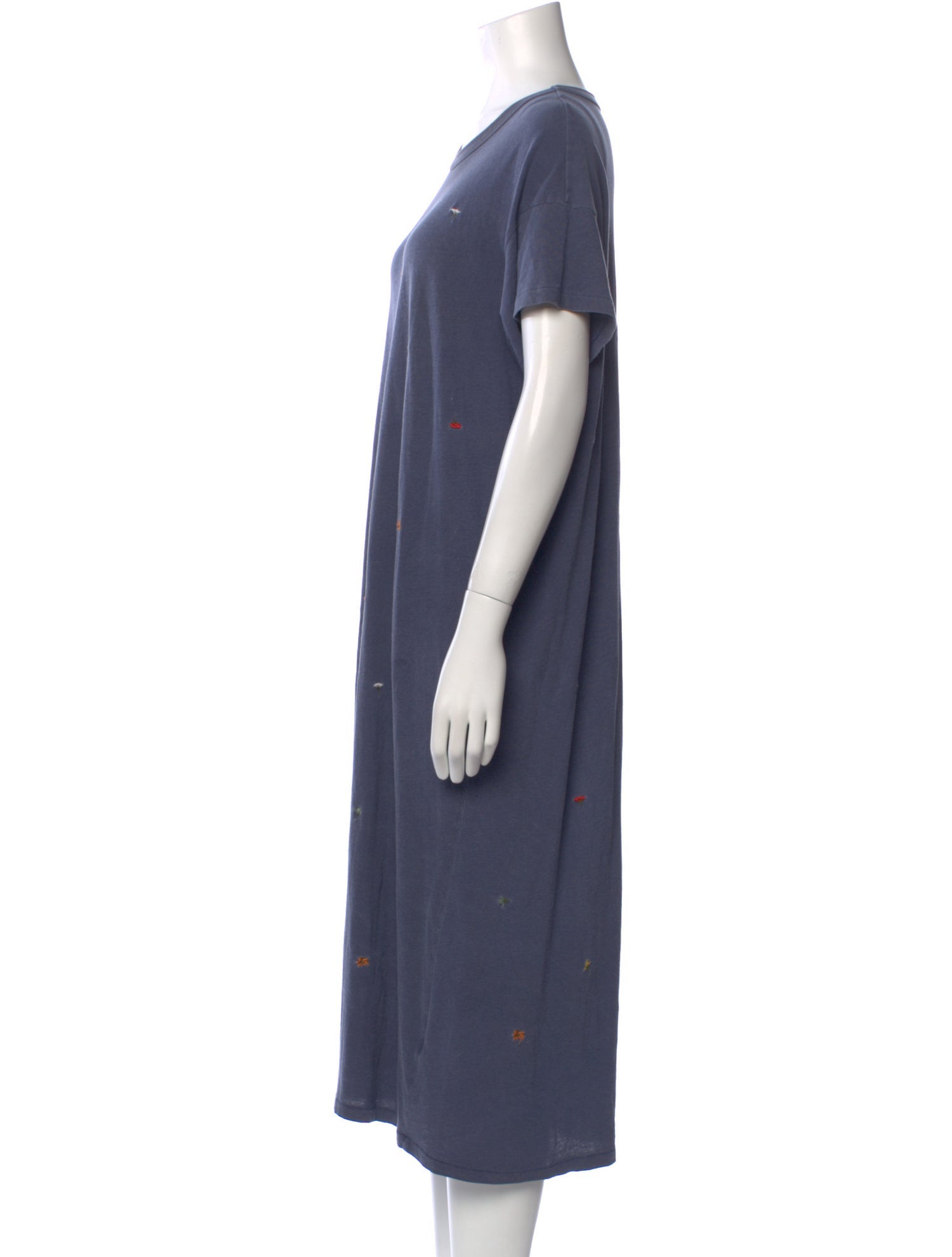 The Great Crew Neck Midi Length Dress