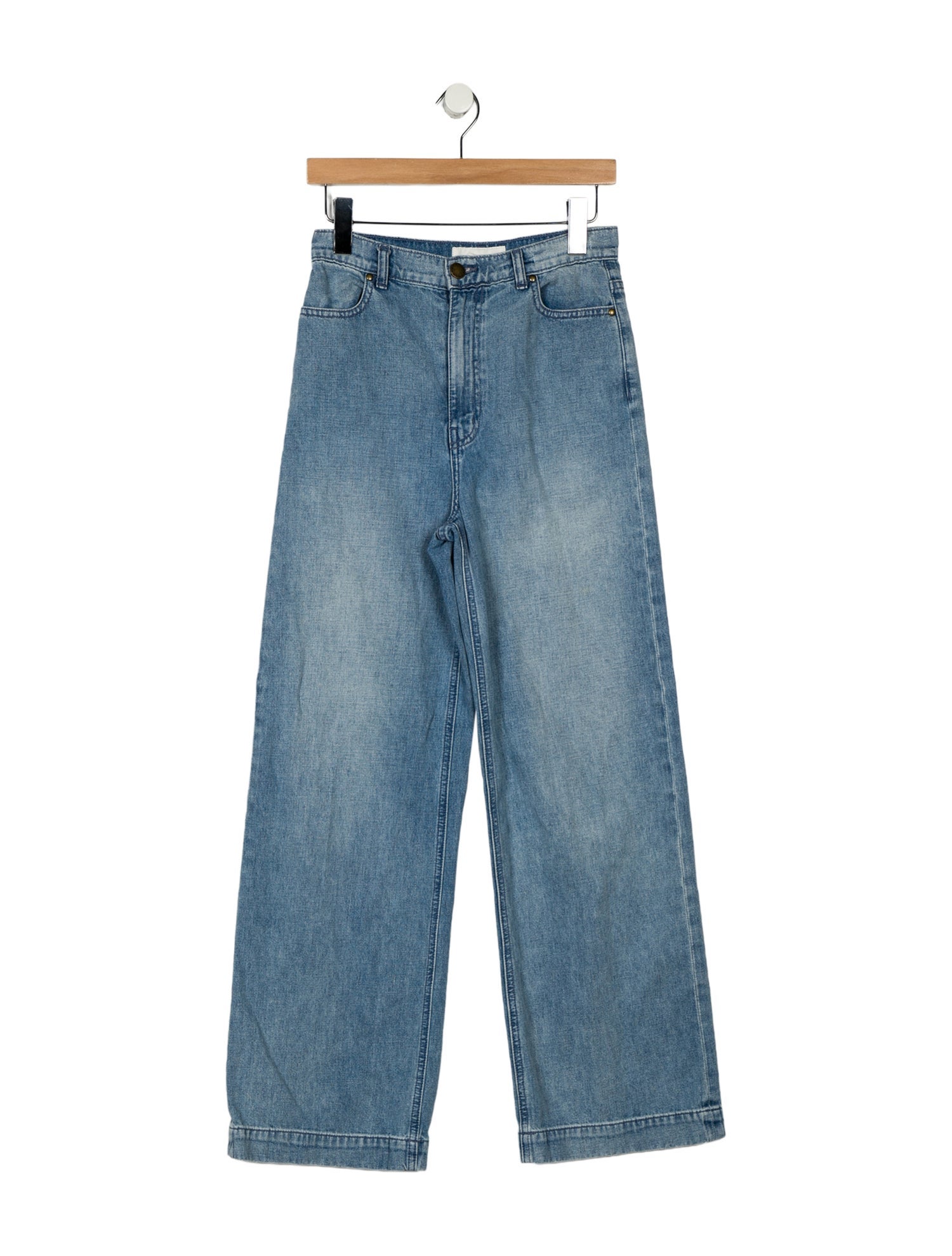 The Great High-Rise Wide Leg Jeans