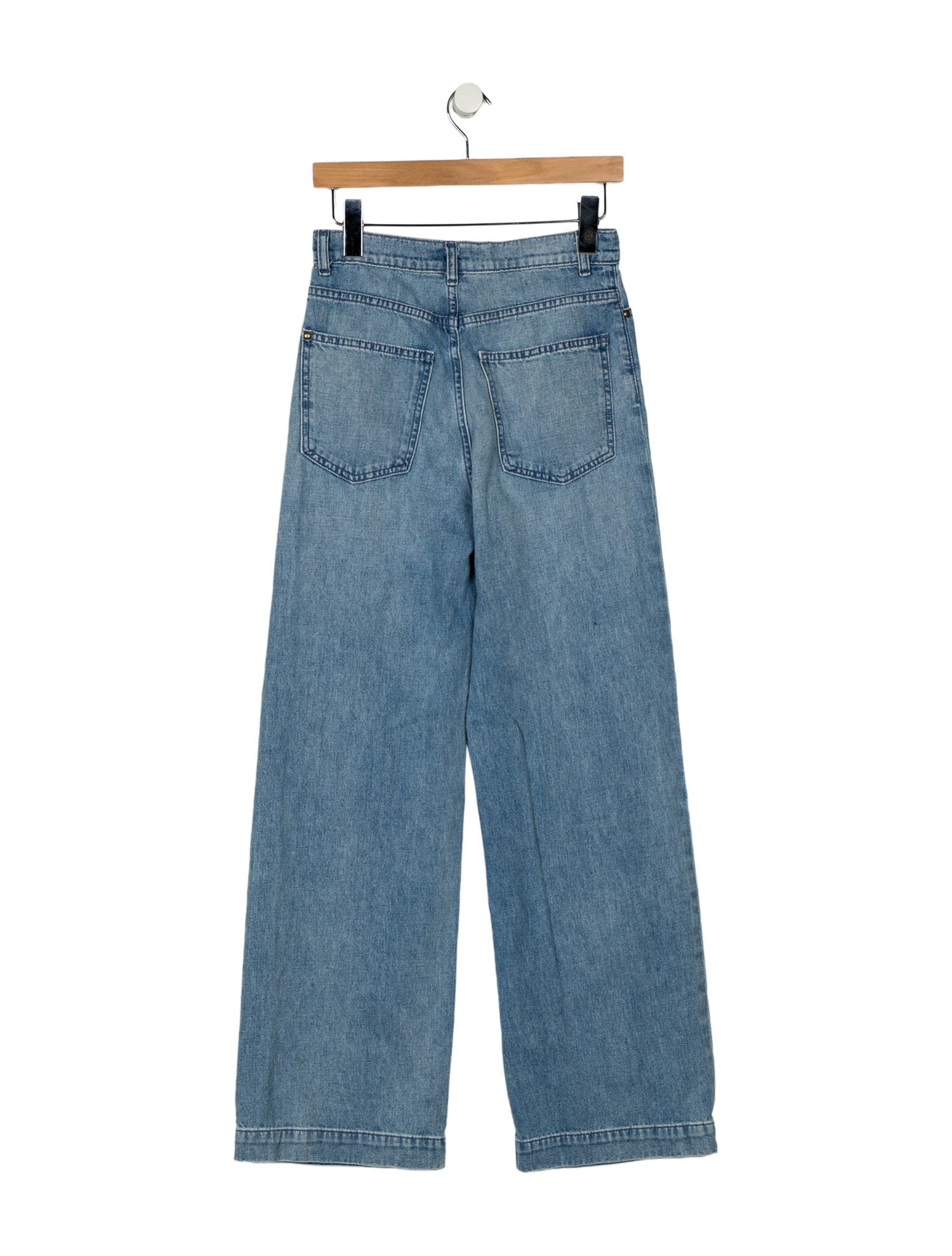 The Great High-Rise Wide Leg Jeans