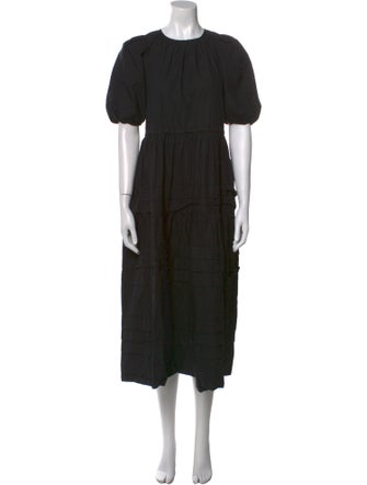 The Great Crew Neck Long Dress