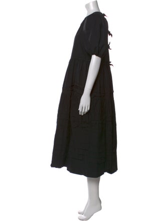 The Great Crew Neck Long Dress