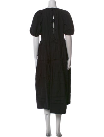 The Great Crew Neck Long Dress