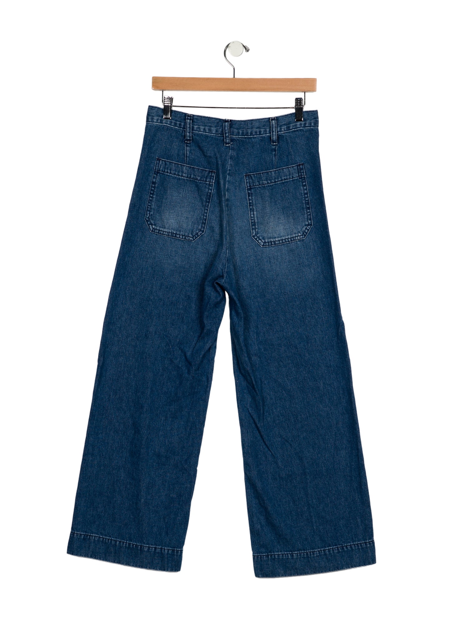 The Great High-Rise Wide Leg Jeans