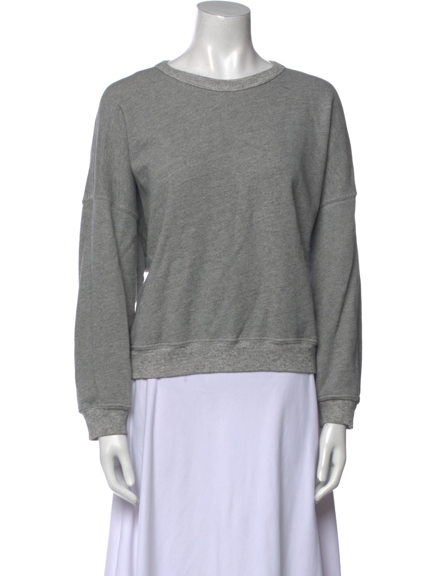 The Great Bateau Neckline Long Sleeve Sweatshirt