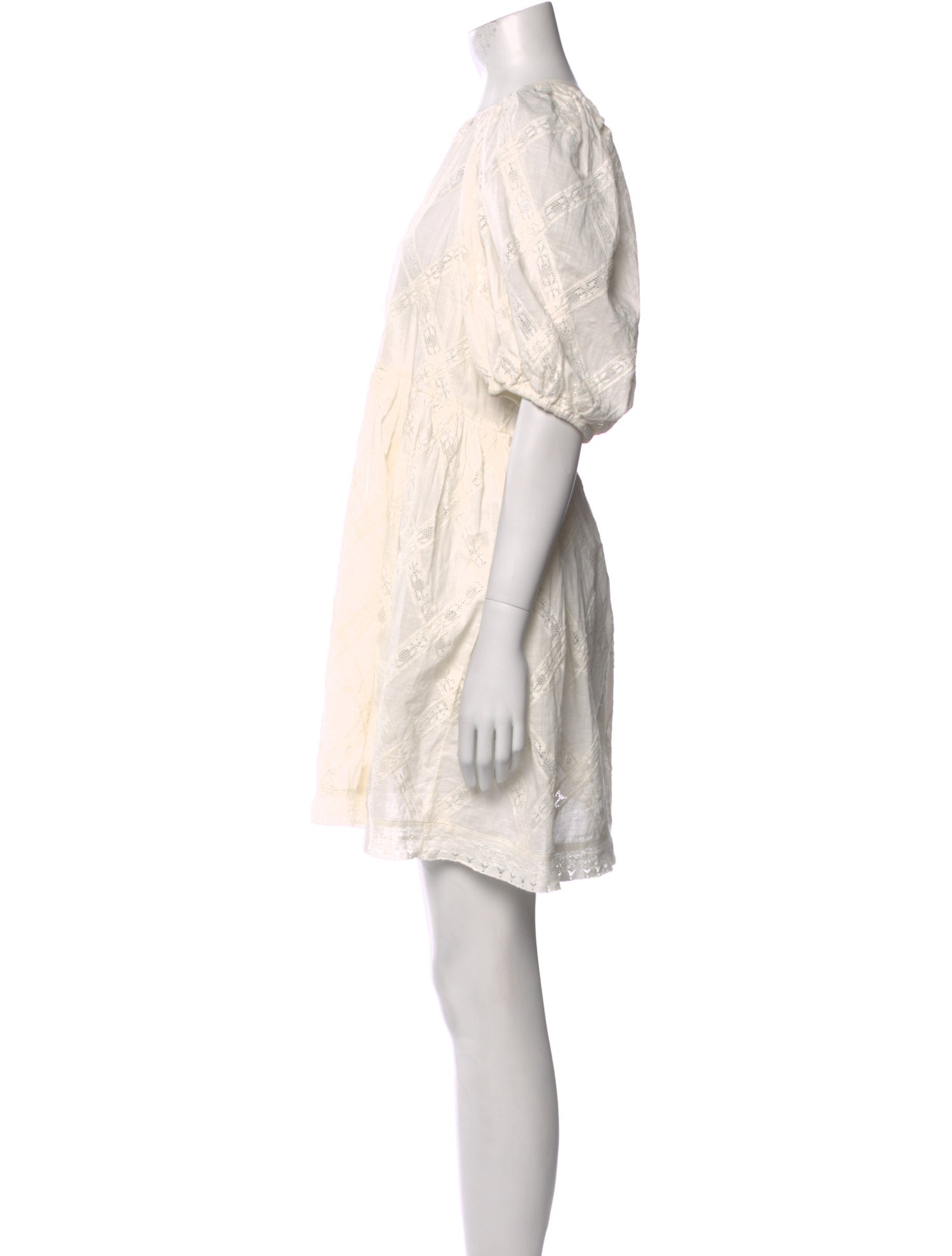 The Great Bateau Neckline Mini Dress