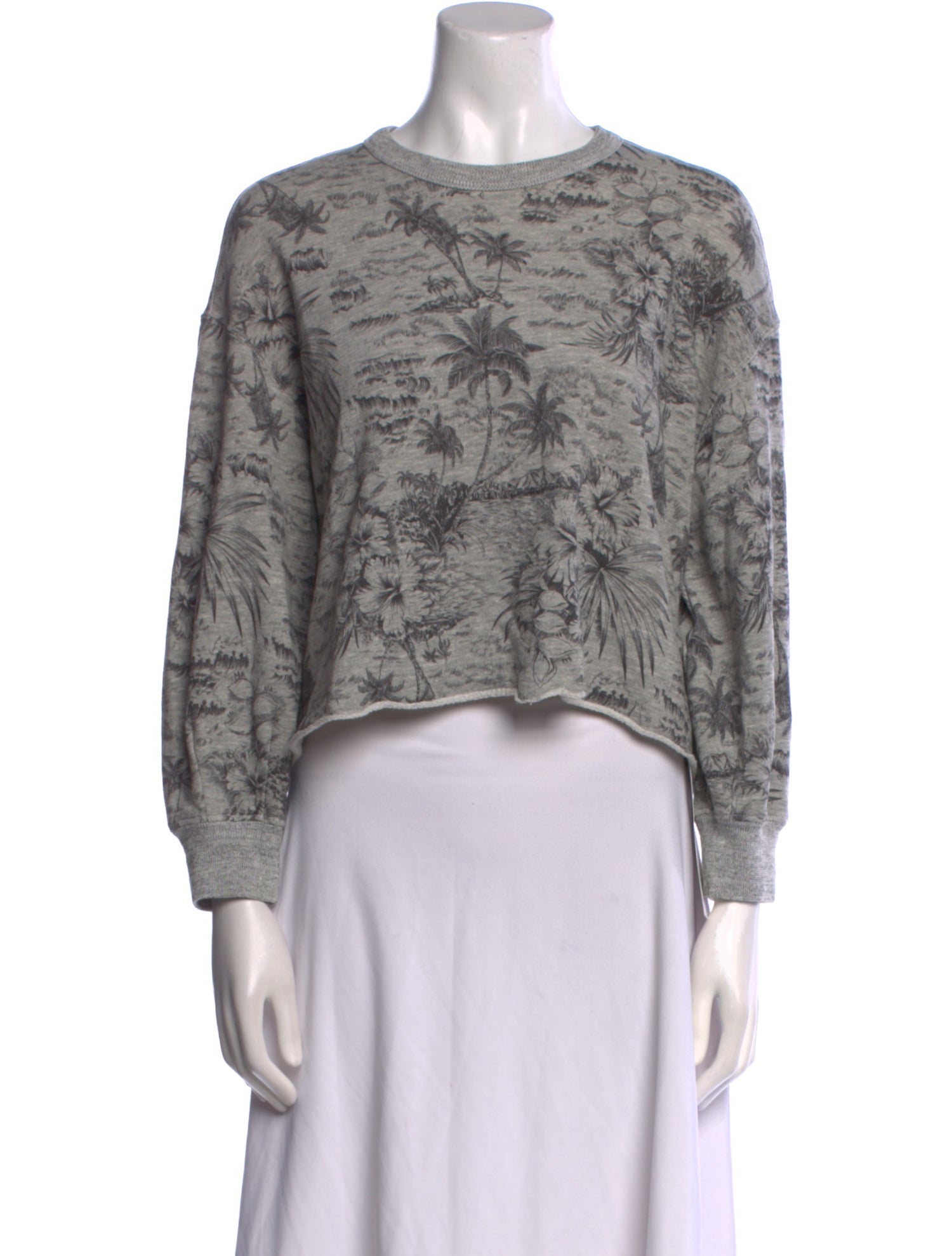 The Great Printed Crew Neck Sweatshirt