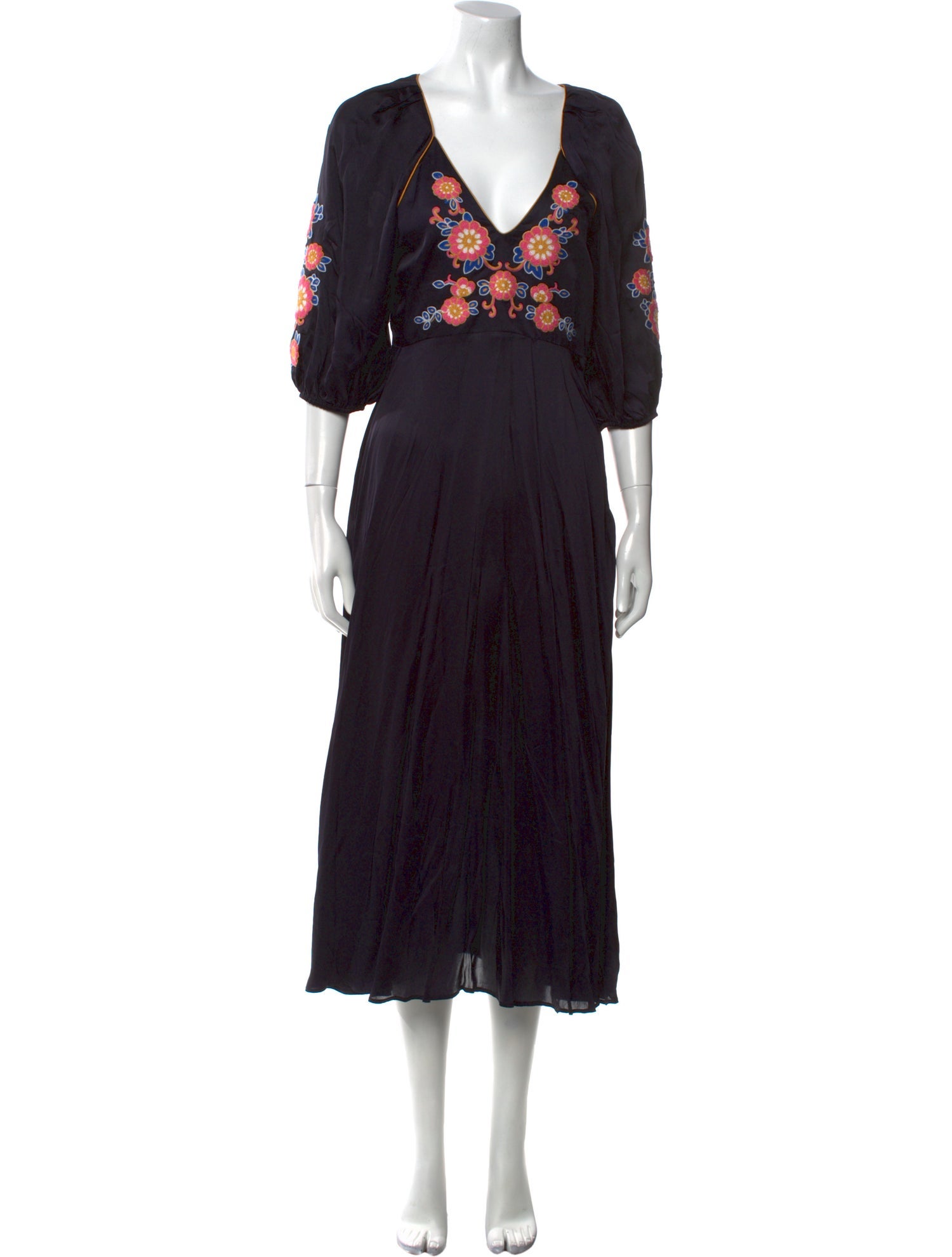 The Great V-Neck Long Dress