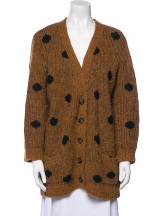 The Great Alpaca Polka Dot Print Sweater