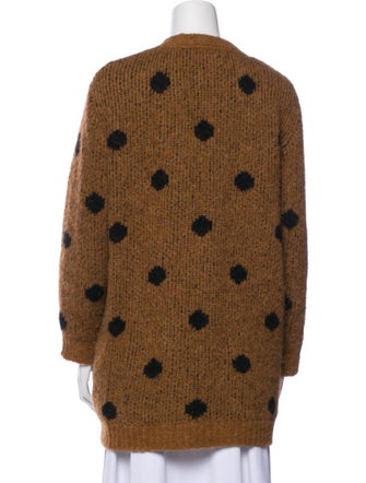 The Great Alpaca Polka Dot Print Sweater