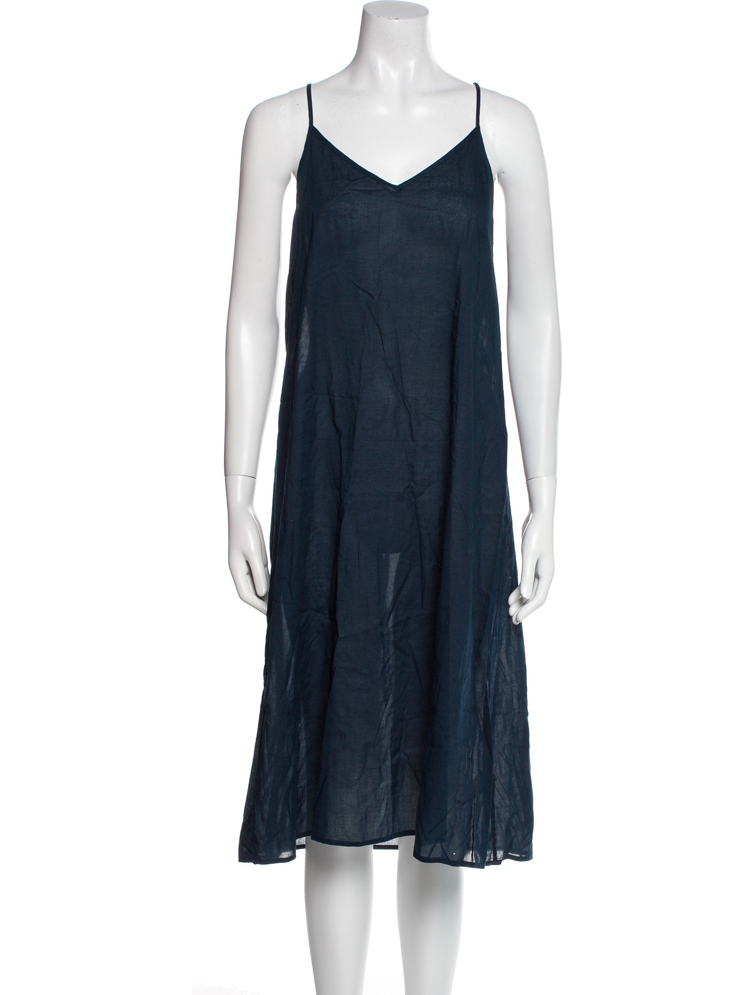 The Great V-Neck Midi Length Dress