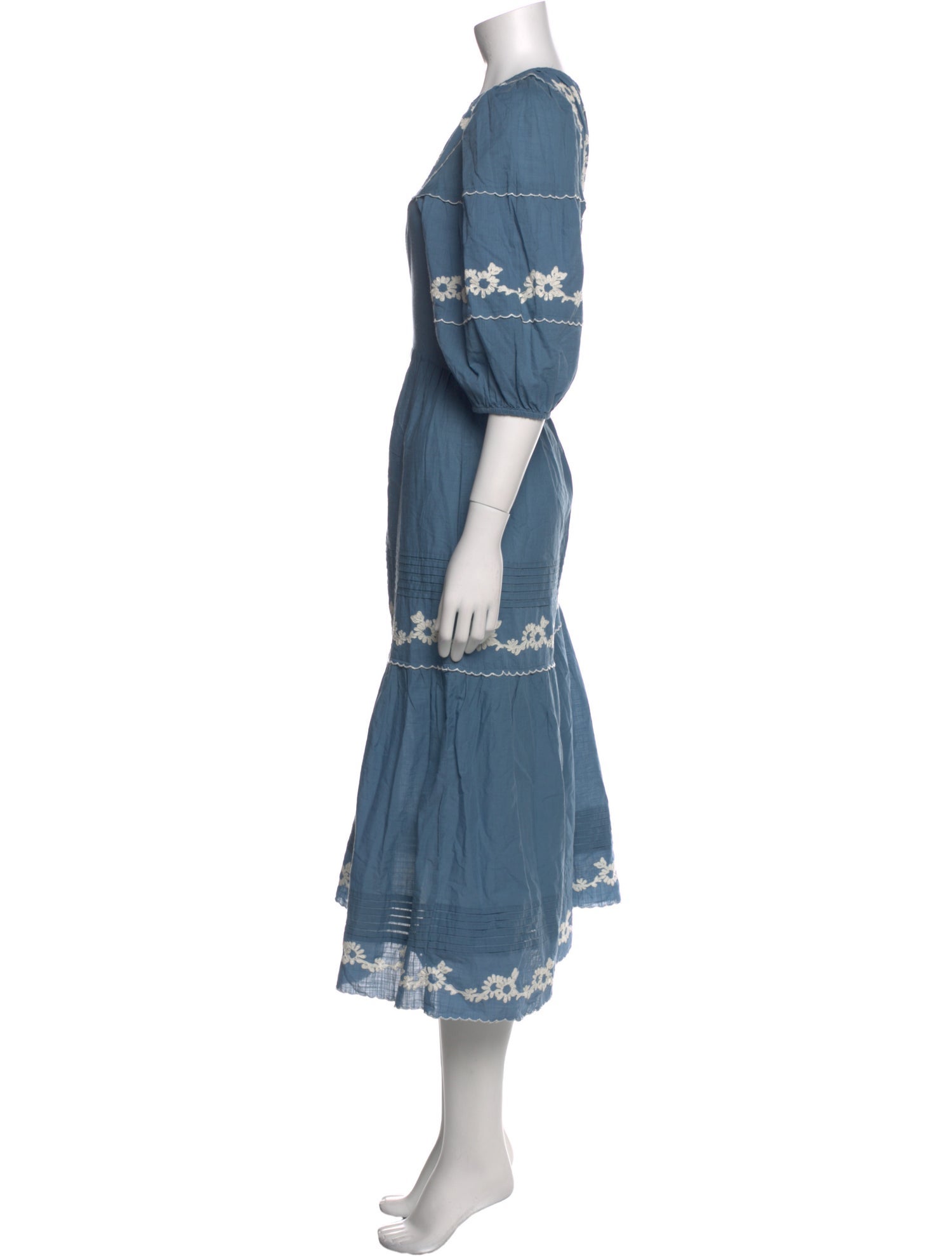 The Great Crew Neck Midi Length Dress w/ Tags