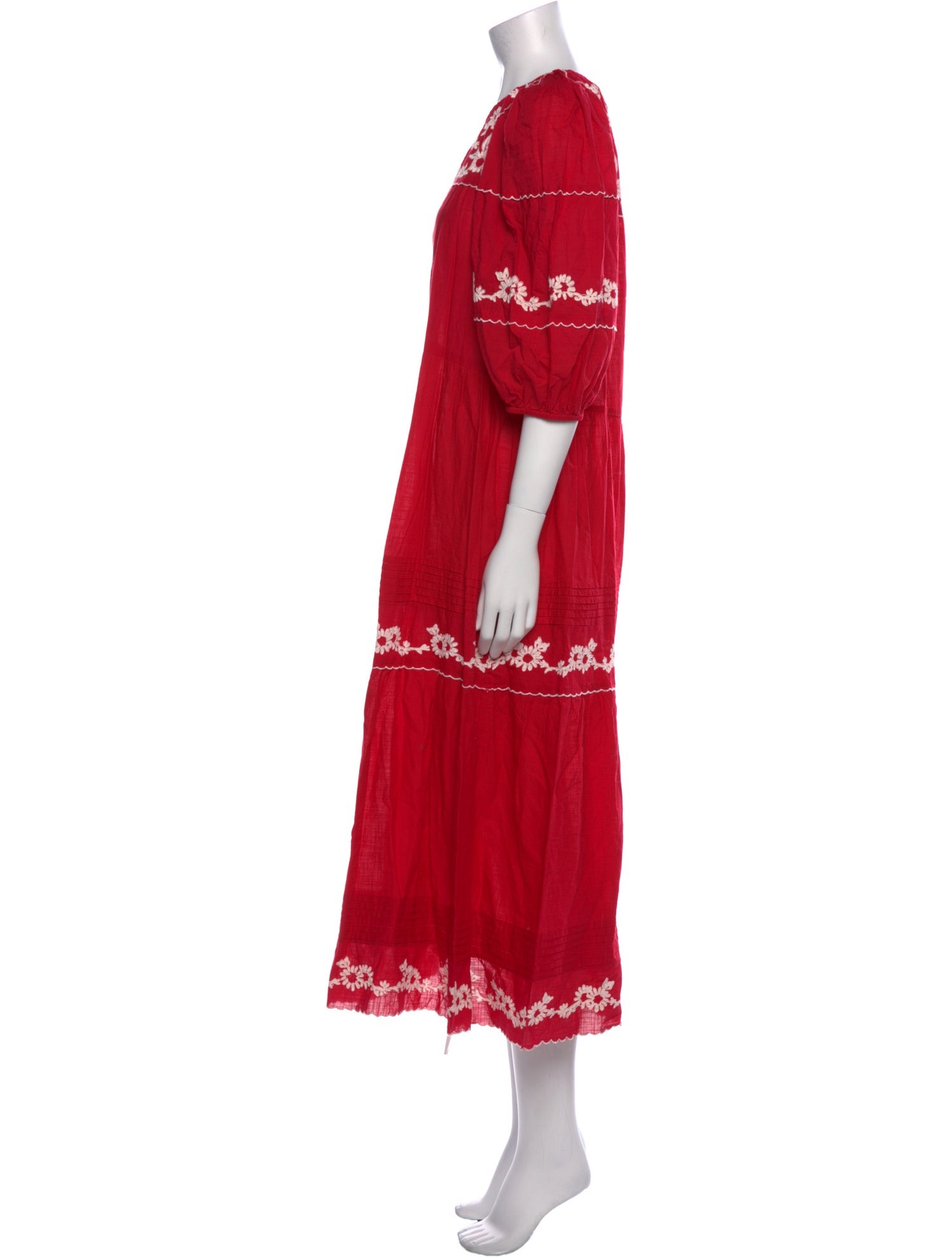 The Great Crew Neck Midi Length Dress
