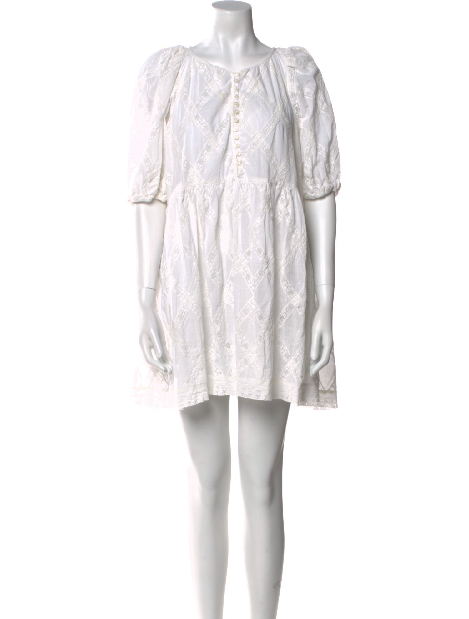 The Great V-Neck Mini Dress