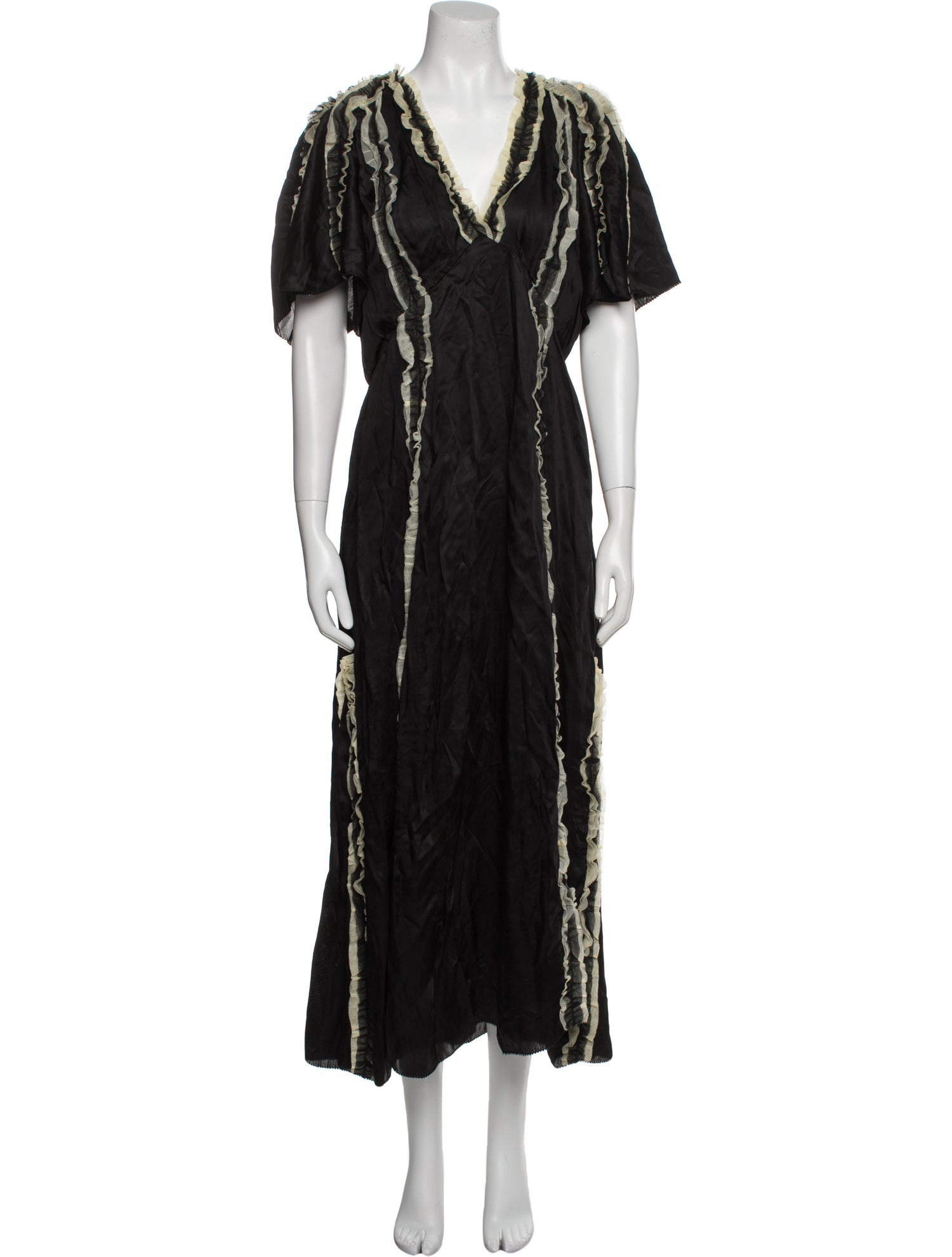 The Great V-Neck Long Dress w/ Tags