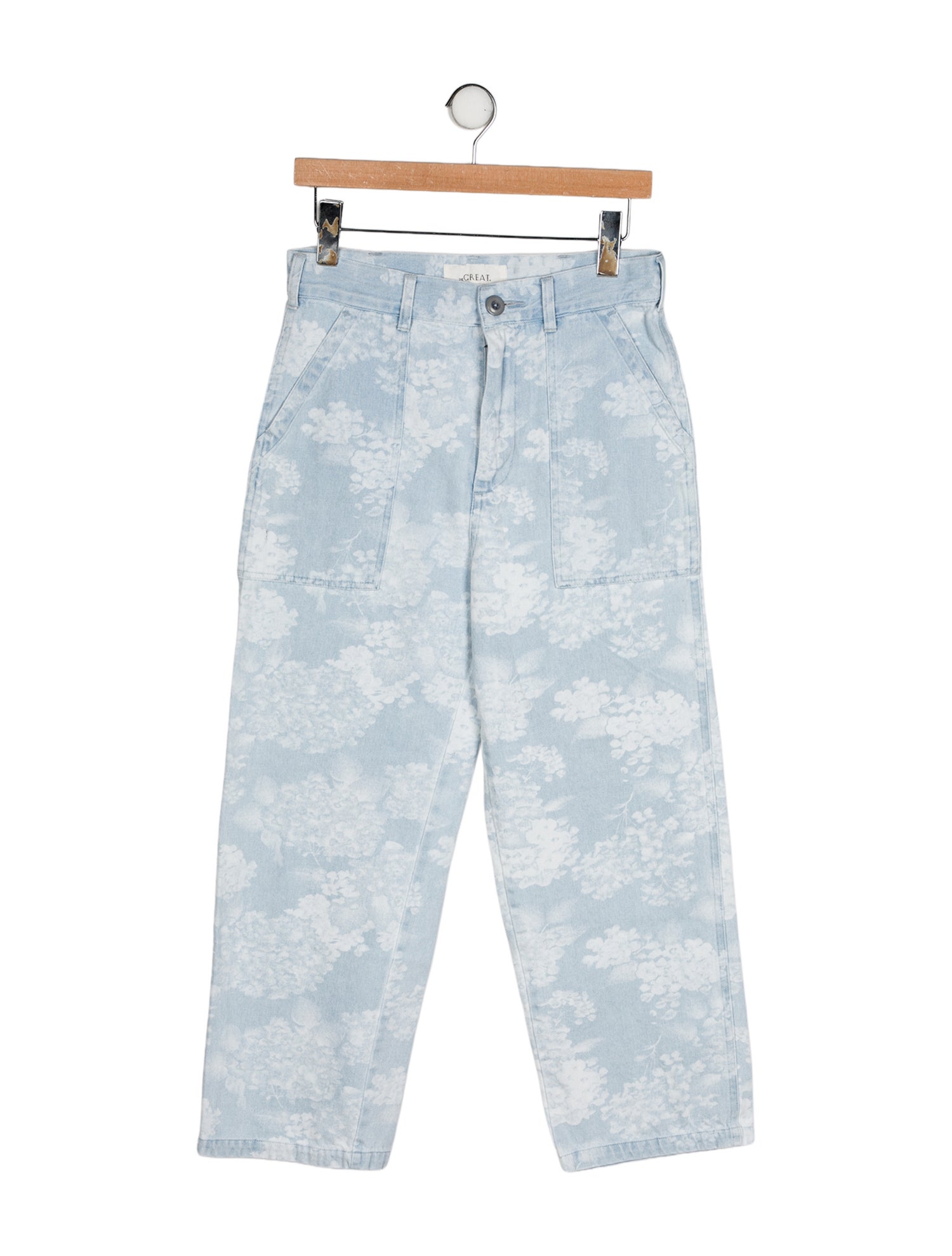 The Great High-Rise Wide Leg Jeans