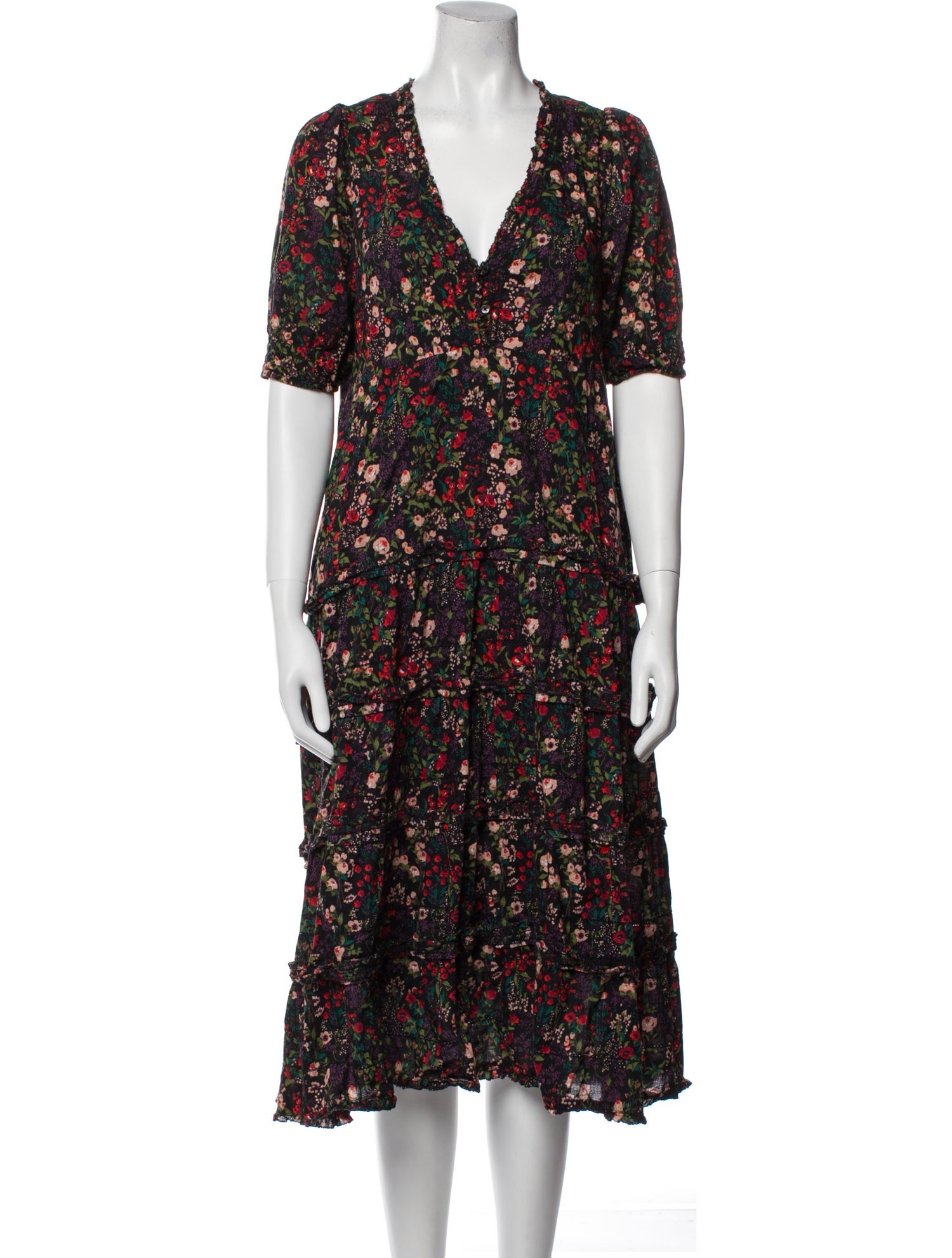 The Great Floral Print Midi Length Dress