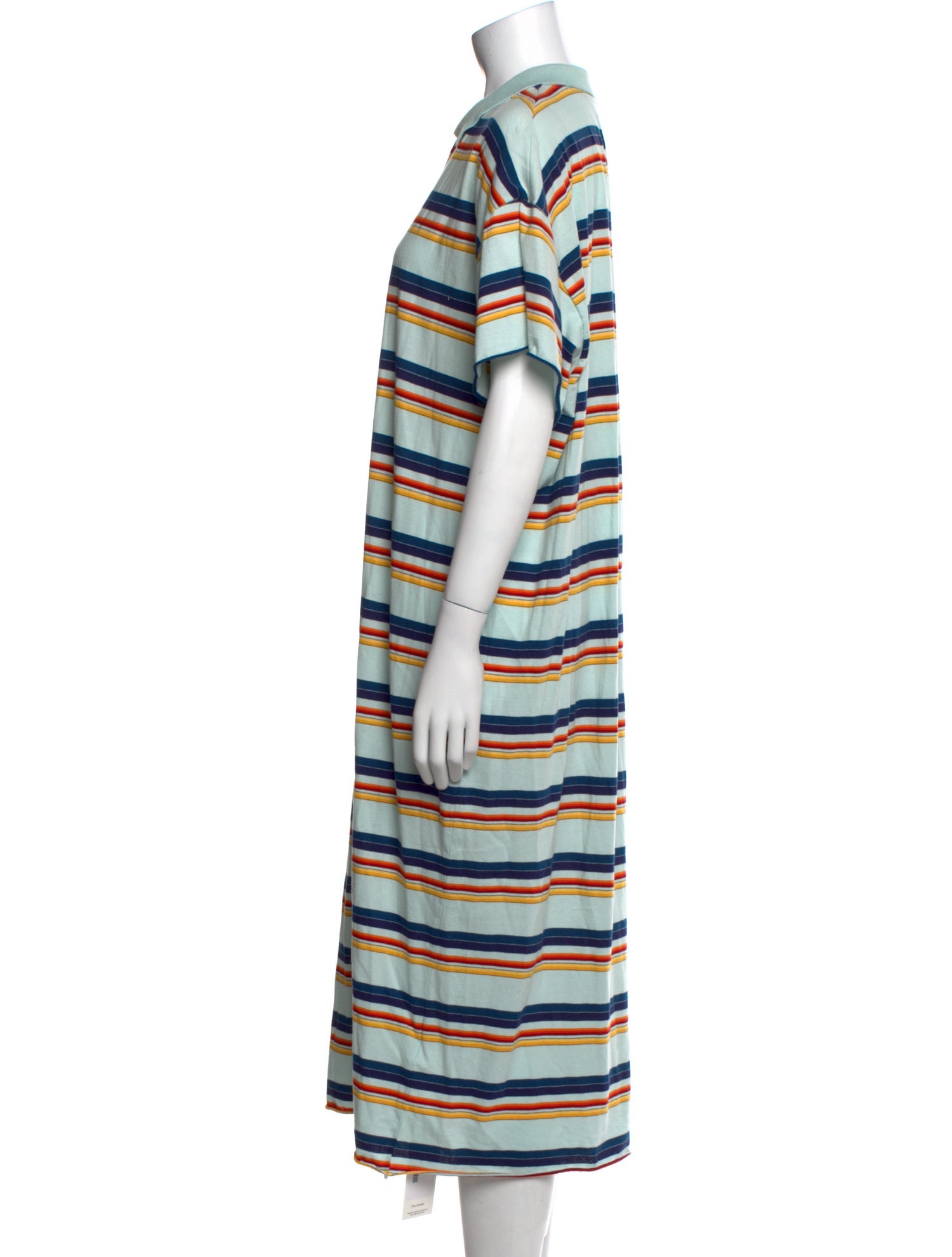 The Great Striped Midi Length Dress