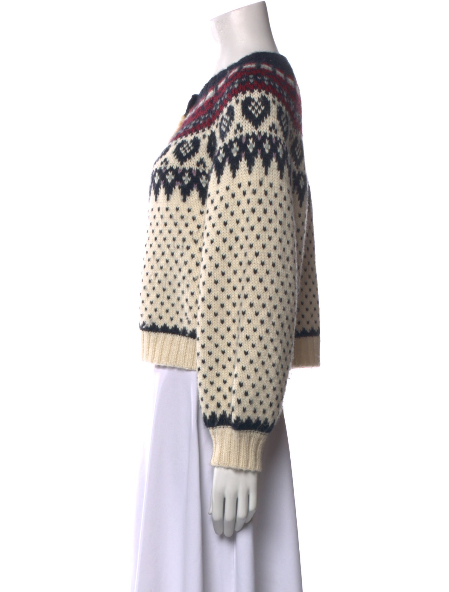 The Great Alpaca Printed Sweater