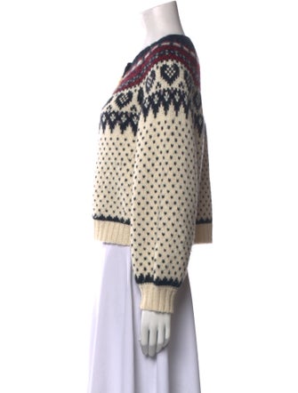 The Great Alpaca Printed Sweater