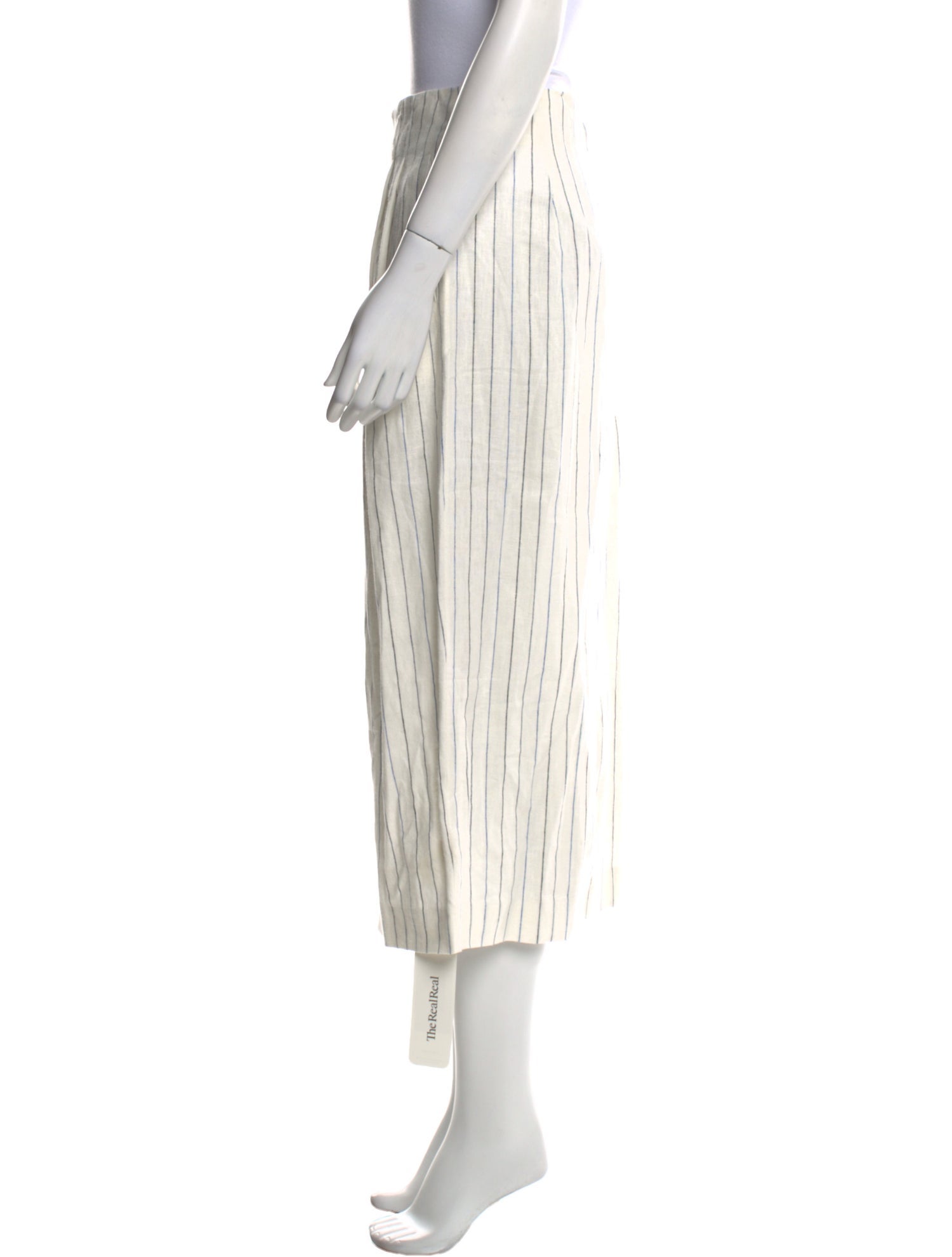 The Great Striped Midi Length Skirt