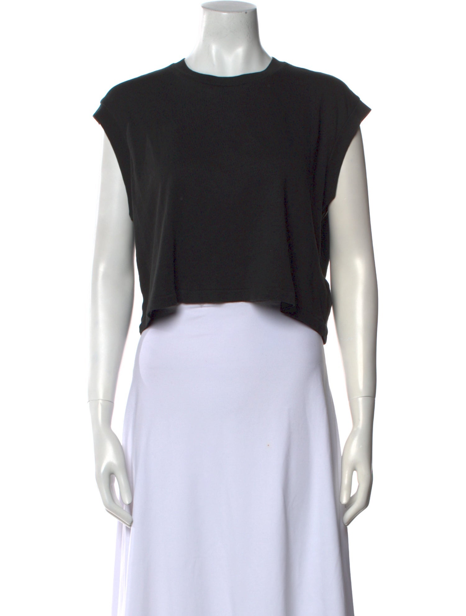 The Great Crew Neck Short Sleeve Crop Top w/ Tags