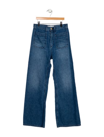 The Great High-Rise Wide Leg Jeans