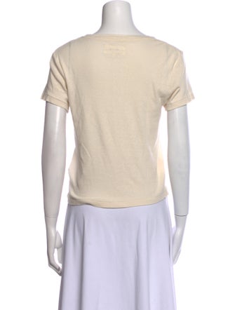 The Great Scoop Neck Short Sleeve T-Shirt
