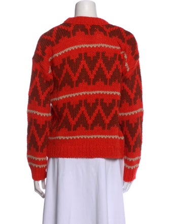 The Great Printed Mock Neck Sweater