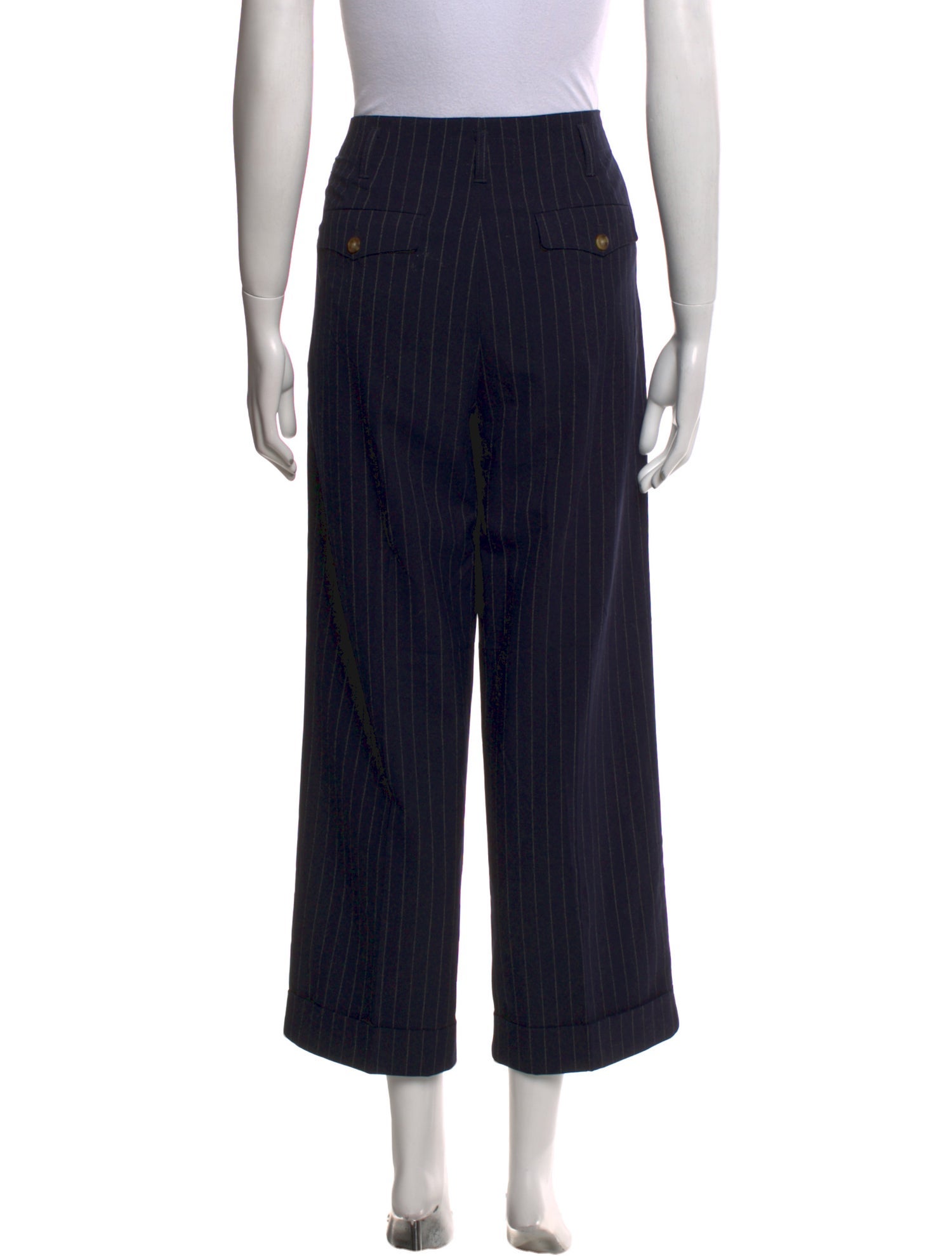 The Great Striped Wide Leg Pants