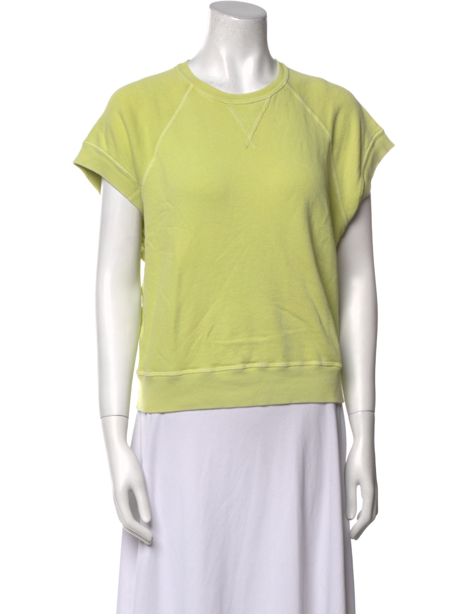 The Great Crew Neck Short Sleeve Sweatshirt