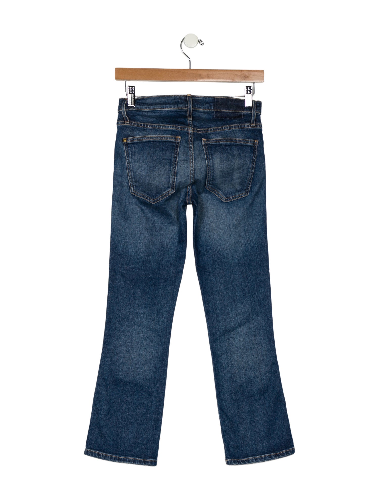 The Great Mid-Rise Straight Leg Jeans