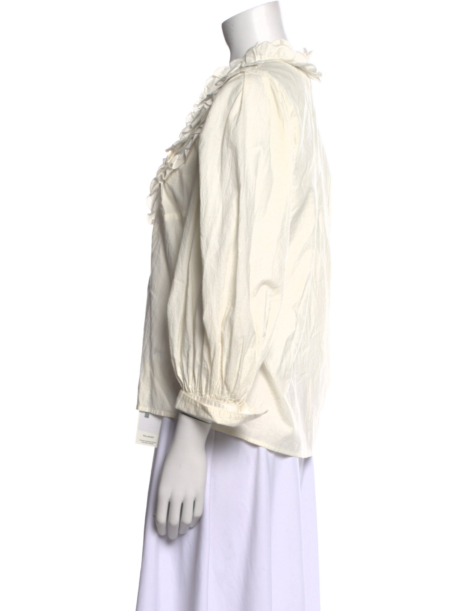 The Great V-Neck Three-Quarter Sleeve Blouse