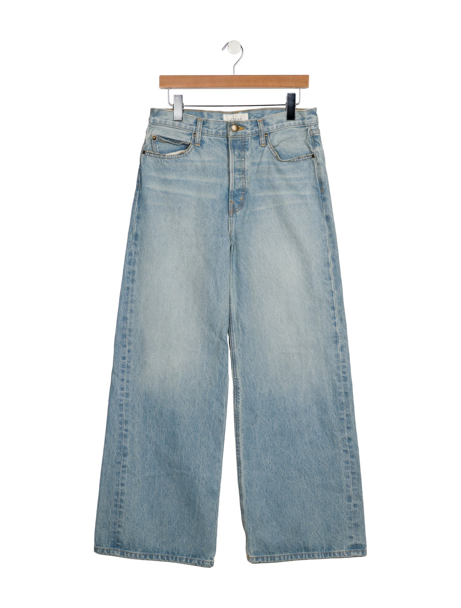 The Great High-Rise Wide Leg Jeans