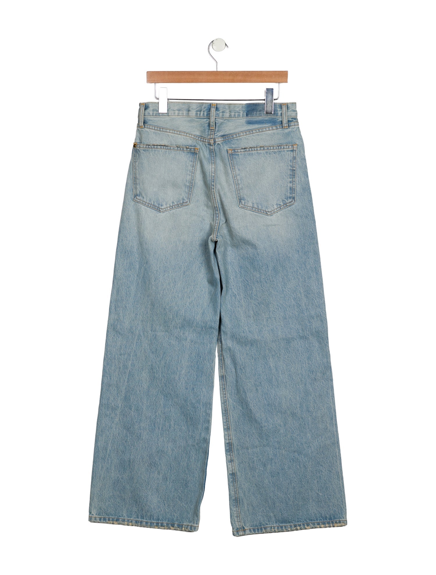 The Great High-Rise Wide Leg Jeans