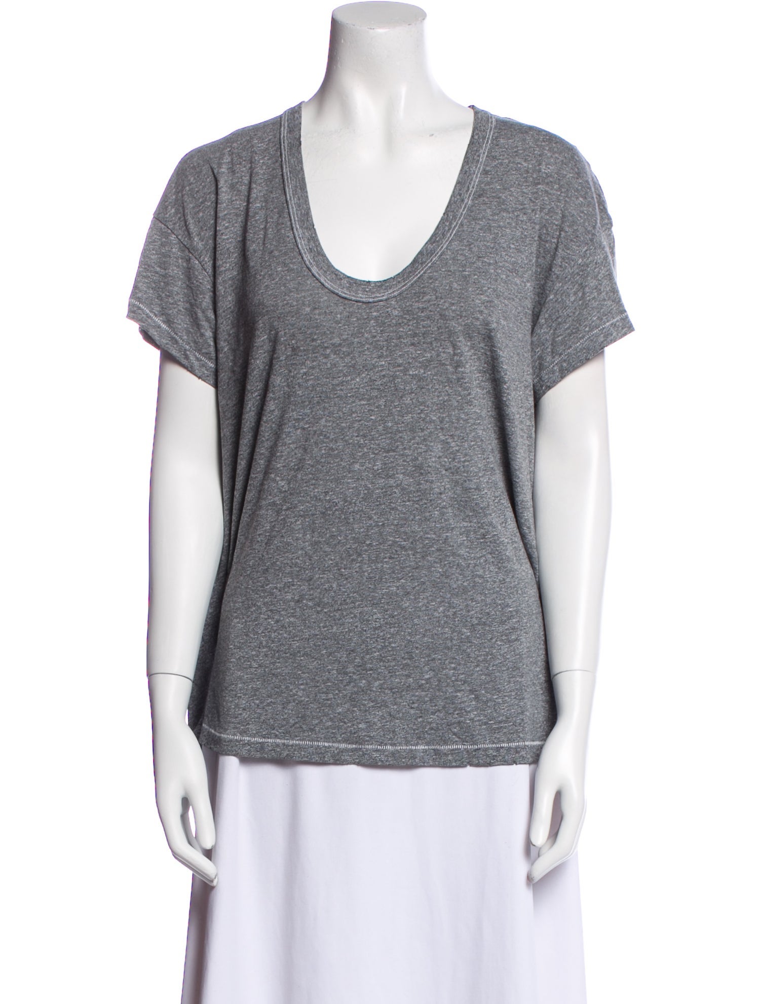 The Great Scoop Neck Short Sleeve T-Shirt