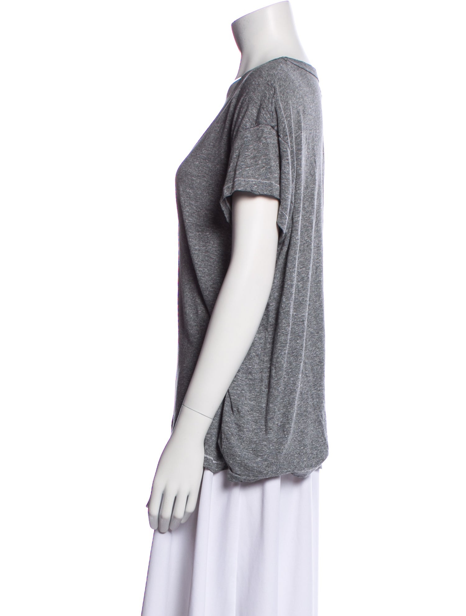 The Great Scoop Neck Short Sleeve T-Shirt