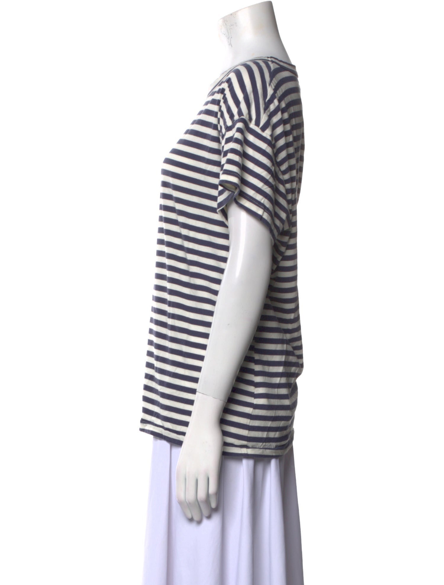 The Great Striped Crew Neck T-Shirt